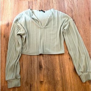Worn 1 time Mint colored Shein Top!
